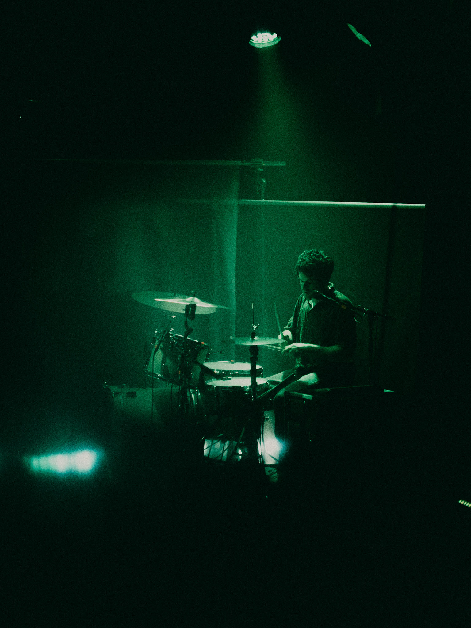 Crowd Licht von hinten